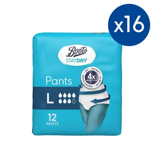 Boots Staydry Pants Large