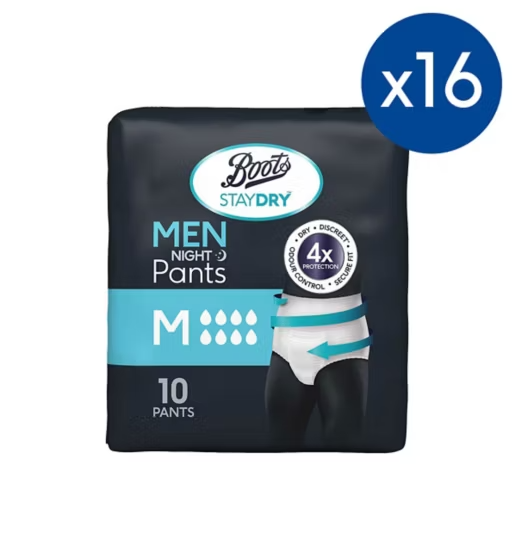 Boots Staydry Men Night Pants