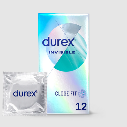 Durex Invisible Extra Sensitive 12's (New Packaging)