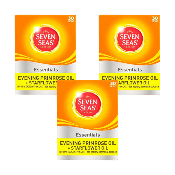 Seven Seas Evening Primrose Oil Plus Starflower Oil 1000mg - 30 Capsules
