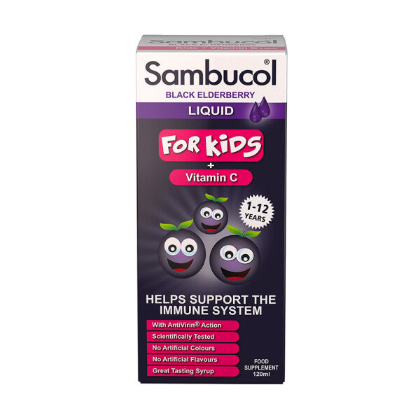 Sambucol Black Elderberry Extract For Kids - 120ml