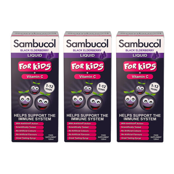 Sambucol Black Elderberry Extract For Kids - 120ml