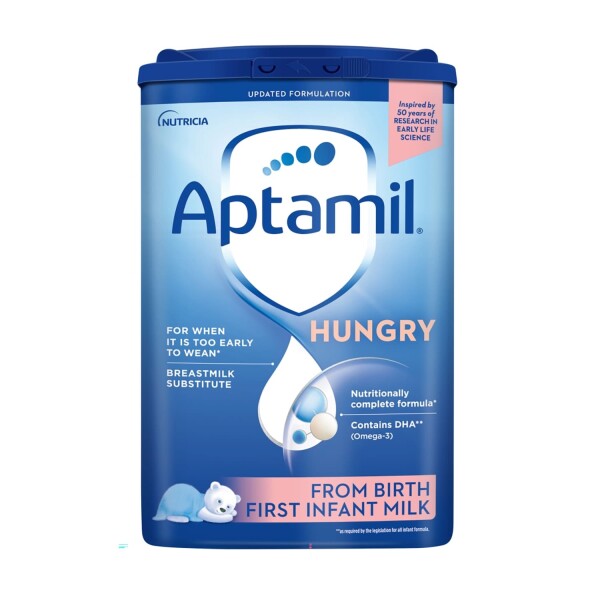 Aptamil Hungry Baby Milk Formula From Birth-800g