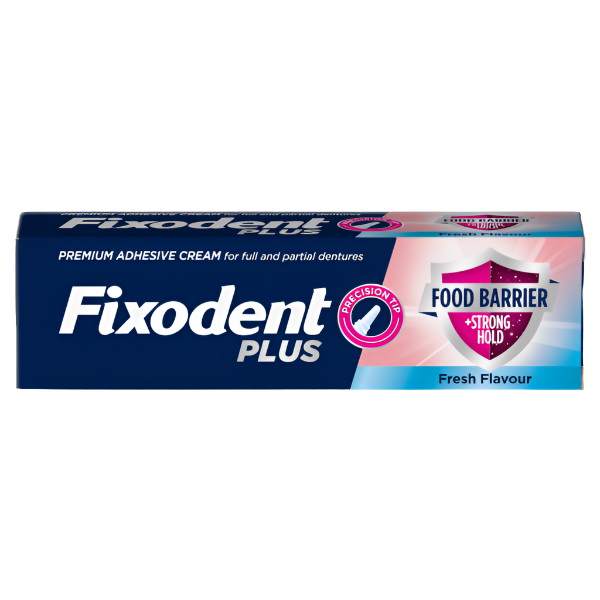 Fixodent Plus Dual Protection Premium Denture Adhesive Cream - 40g