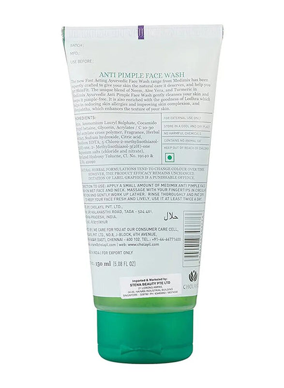 Medimix Ayurvedic Anti Pimple Face Wash, 150ml