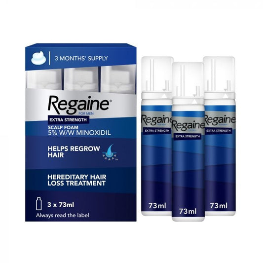 Regaine for Men Extra Strength Scalp Foam- 73ml