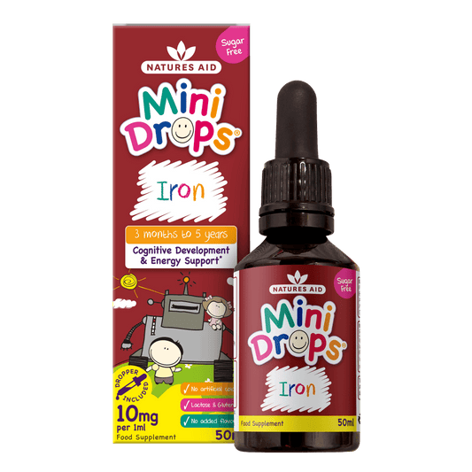 Natures Aid Mini Drops Iron