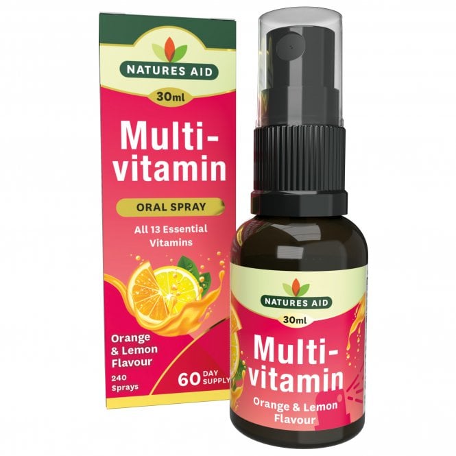 Natures Aid Multivitamin Daily Oral Spray 30ml