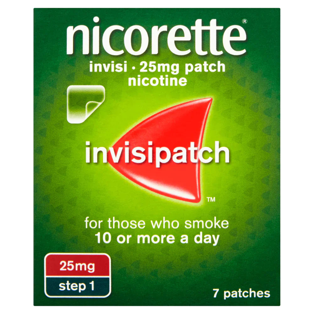 Nicorette Invisi Patch 25mg