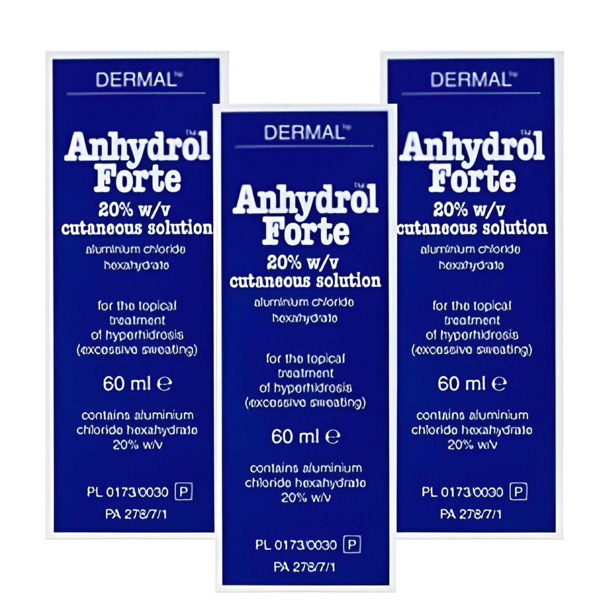 Anhydrol Forte Roll On 20% W/v Cutaneous Solution - 60ml