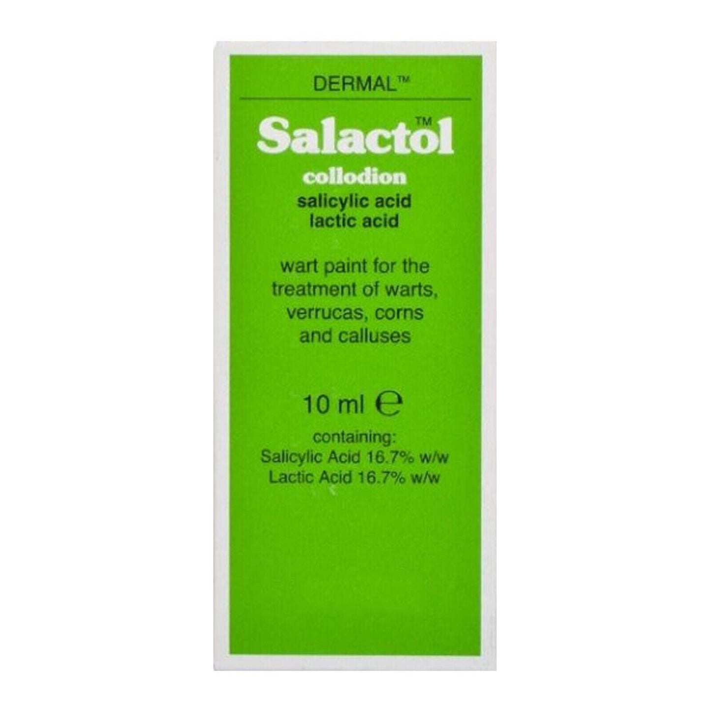 Salactol Warts Verruca Corns Calluses Paint - 10ml