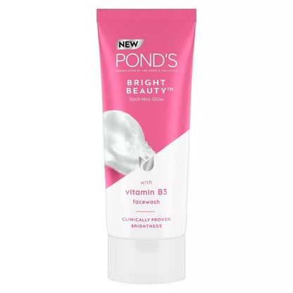 Ponds Bright Beauty Spot-less Glow Face Wash - Vitamin B3, 200 g