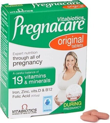 4 x Vitabiotics Pregnacare During Pregnancy Original 30 Tablets (120)