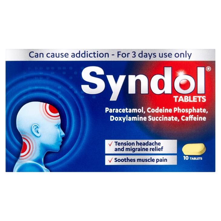 Syndol Tablets 10 Pack