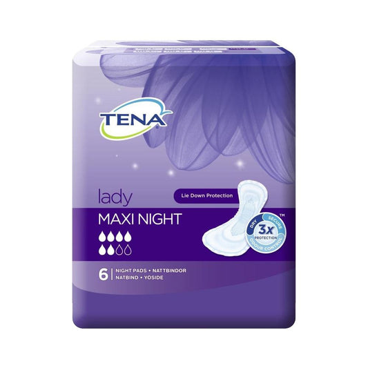 TENA Lady Maxi Night 6 Pads