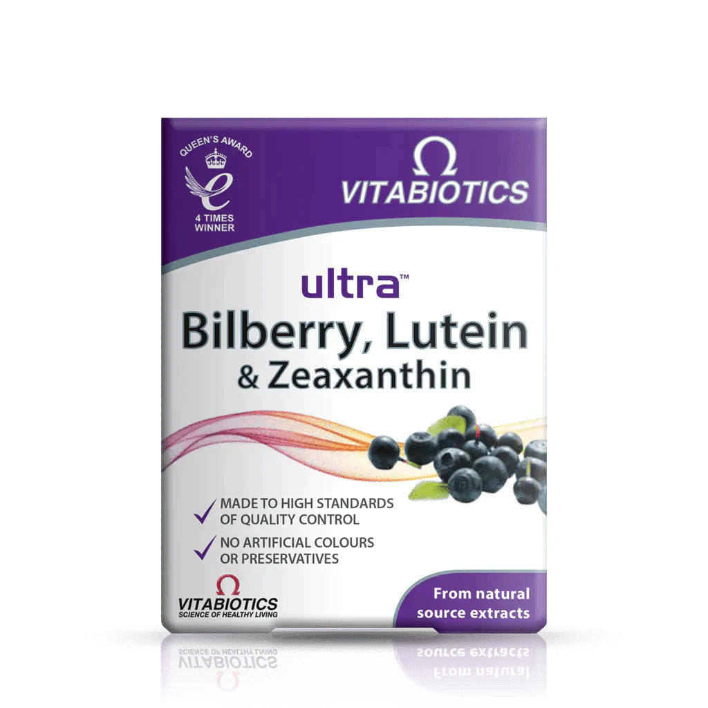 Ultra Lutein & Bilberry 30 tablets