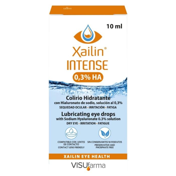 Xailin Intense 0.3% HA Eye Drops- 10ml