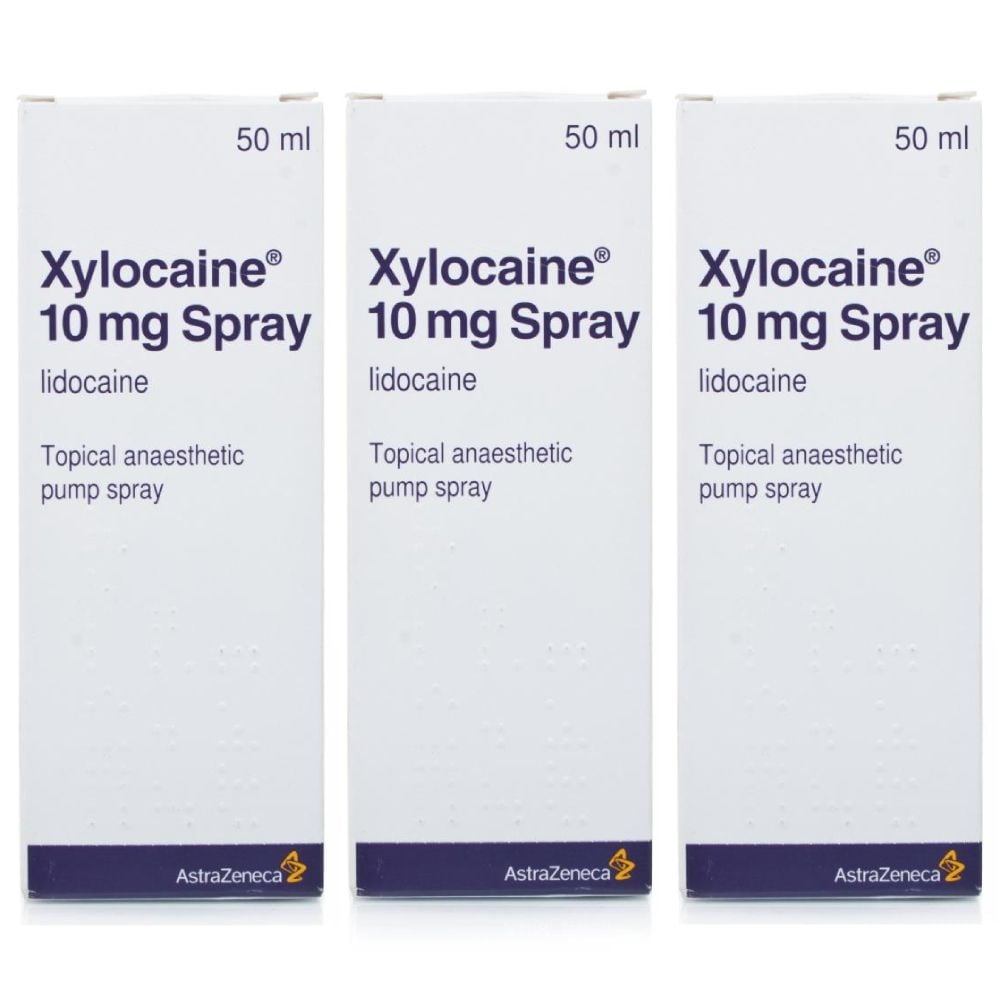 Xylocaine 10mg Anaesthetic Spray - 50ml